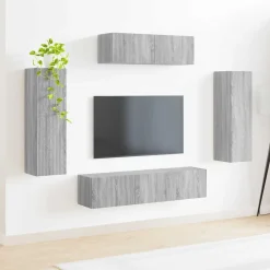 vidaXL Muebles Tv-Mueble de TV 5 pcs