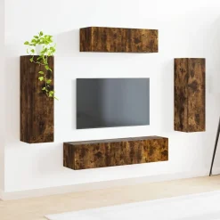 vidaXL Muebles Tv-Mueble de TV 5 pcs