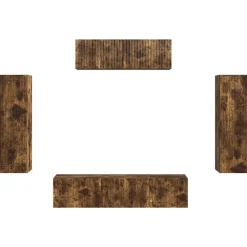 vidaXL Muebles Tv-Mueble de TV 5 pcs