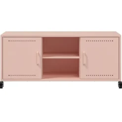 vidaXL Muebles Tv-Mueble de TV acero 100,5x39x43,5 cm