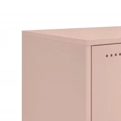 vidaXL Muebles Tv-Mueble de TV acero 100,5x39x43,5 cm