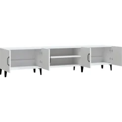 vidaXL Mueble de TV 180x31,5x40 cm madera de ingeniería Blanco Sale