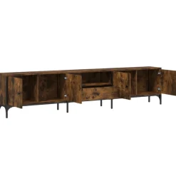 vidaXL Muebles Tv-Mueble de TV cajón madera ingeniería 200x25x44 cm