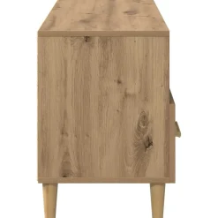 vidaXL Mueble de TV con cajón Roble Artesanal 102 x 36 x 50 cm Roble artisan Discount