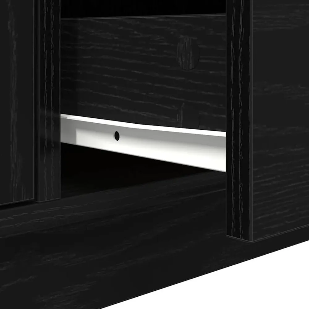 vidaXL Muebles Tv-Mueble de TV con luces LED 100x41x50 cm