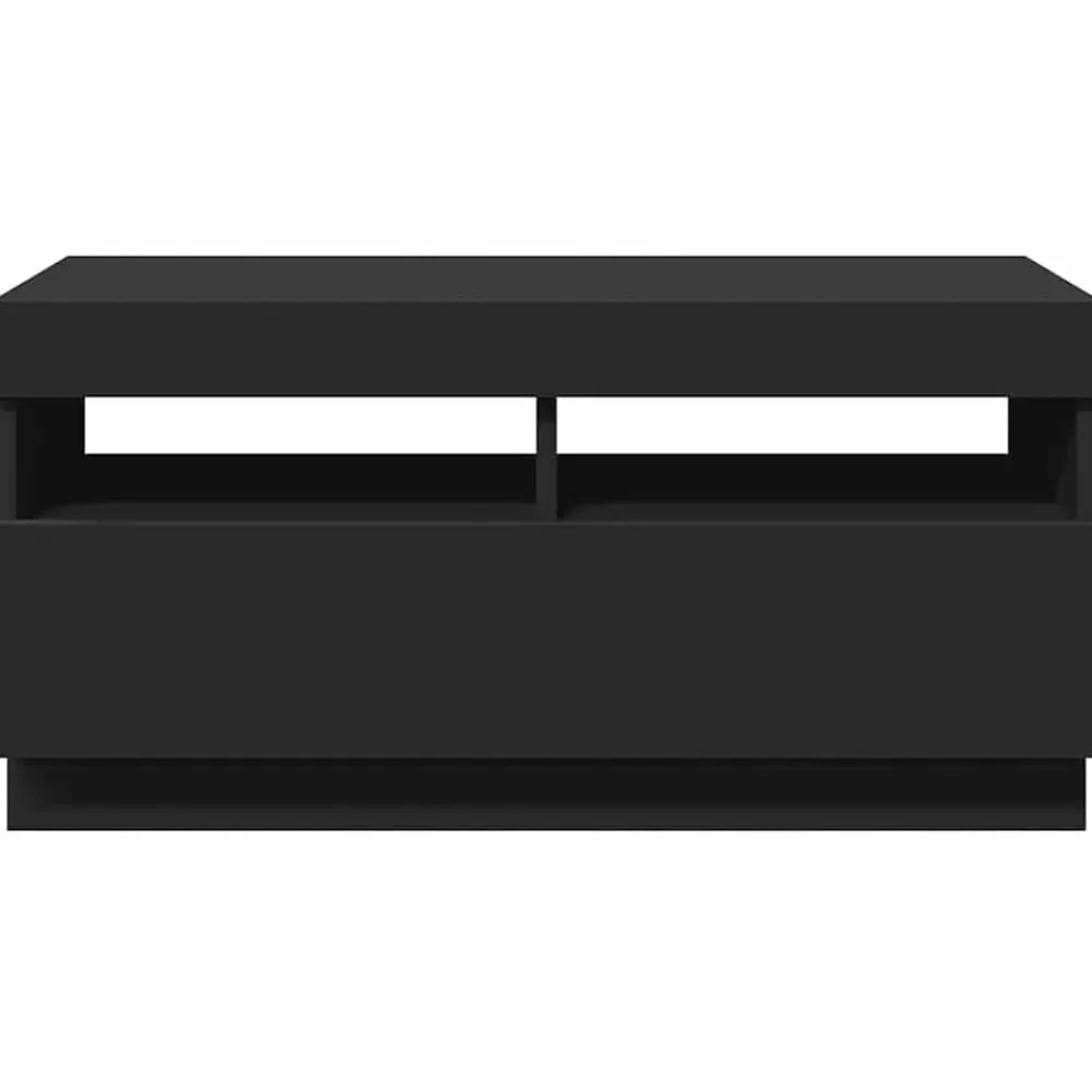 vidaXL Muebles Tv-Mueble de TV con luces LED 80x35x40 cm