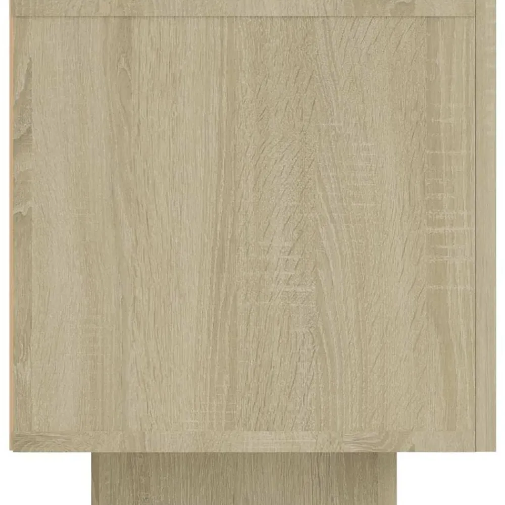vidaXL Muebles Tv-Mueble de TV con luces LED 160x35x40 cm
