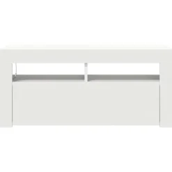 vidaXL Muebles Tv-Mueble de TV con luces LED 90x35x40 cm