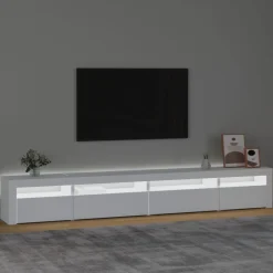 vidaXL Muebles Tv-Mueble de TV con luces LED 270x35x40 cm