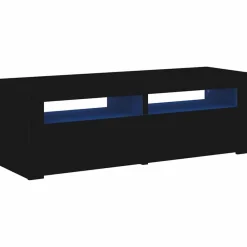 vidaXL Muebles Tv-Mueble de TV con luces LED 120x35x40 cm