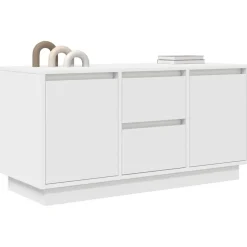 vidaXL Muebles Tv-Mueble de TV con luces LED 100x41x50 cm