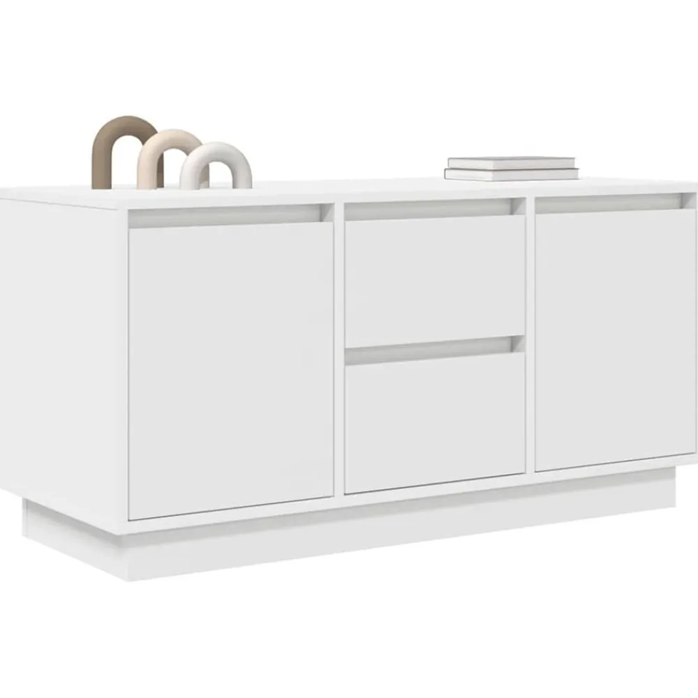 vidaXL Muebles Tv-Mueble de TV con luces LED 100x41x50 cm