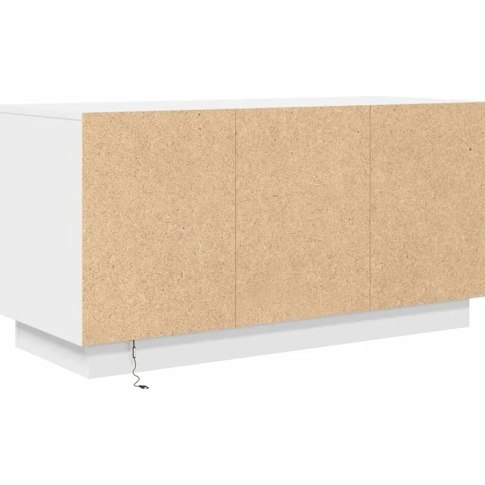 vidaXL Muebles Tv-Mueble de TV con luces LED 100x41x50 cm