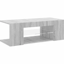 vidaXL Muebles Tv-Mueble de TV con luces LED 90x39x30 cm