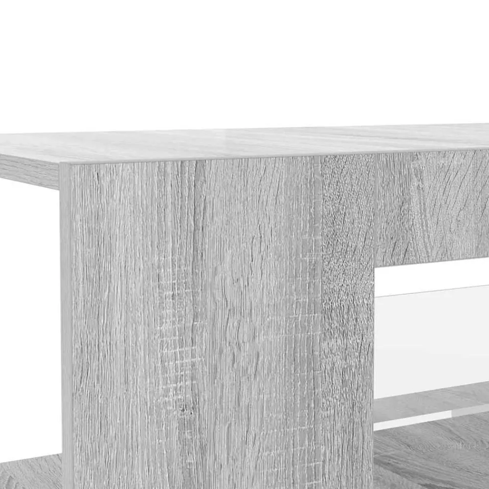 vidaXL Muebles Tv-Mueble de TV con luces LED 90x39x30 cm