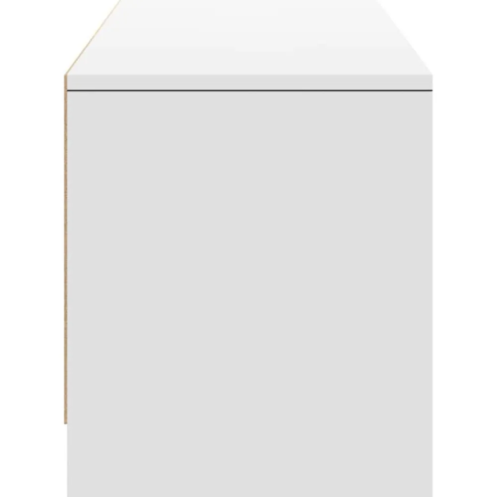vidaXL Muebles Tv-Mueble de TV con LED 165 x 34 x 40 cm Madera de ingeniería