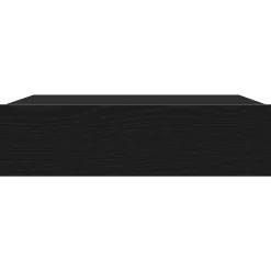 vidaXL Mueble de TV con luces LED 60x35x15,5 cm Roble negro Online