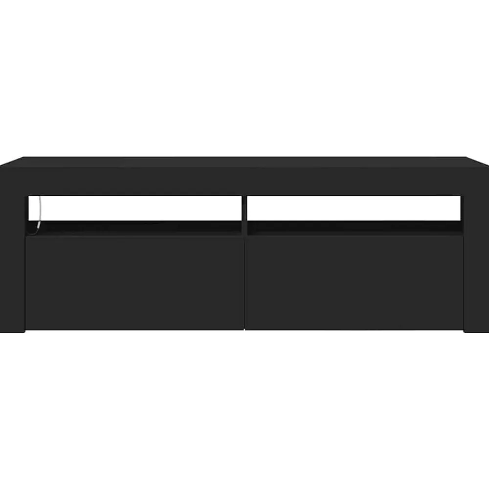 vidaXL Muebles Tv-Mueble de TV con luces LED 120x35x40 cm