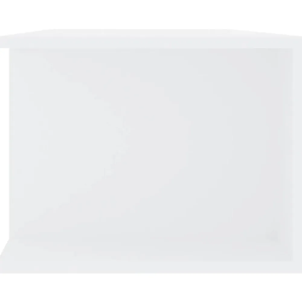 vidaXL Mueble de TV con luces LED 135x39x30 cm Blanco Hot