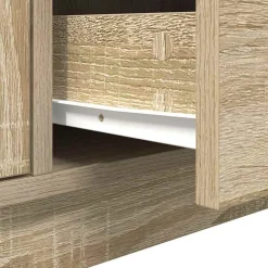vidaXL Muebles Tv-Mueble de TV con luces LED 100x41x50 cm