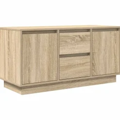 vidaXL Muebles Tv-Mueble de TV con luces LED 100x41x50 cm