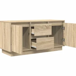 vidaXL Muebles Tv-Mueble de TV con luces LED 100x41x50 cm