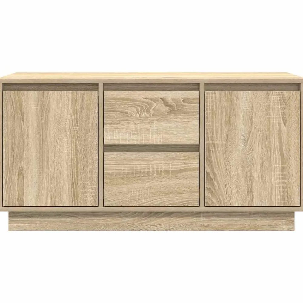 vidaXL Muebles Tv-Mueble de TV con luces LED 100x41x50 cm