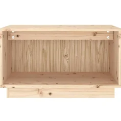 vidaXL Muebles Tv-Mueble de TV de madera maciza de pino 60x35x35 cm