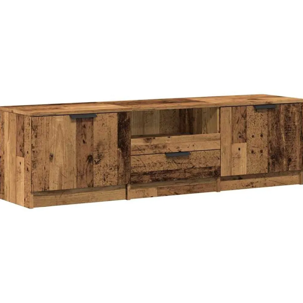 vidaXL Muebles Tv-Mueble de TV de 140x35x40 cm Madera ingeniería