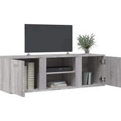 vidaXL Muebles Tv-Mueble de TV de madera de ingeniería 120x34x37 cm