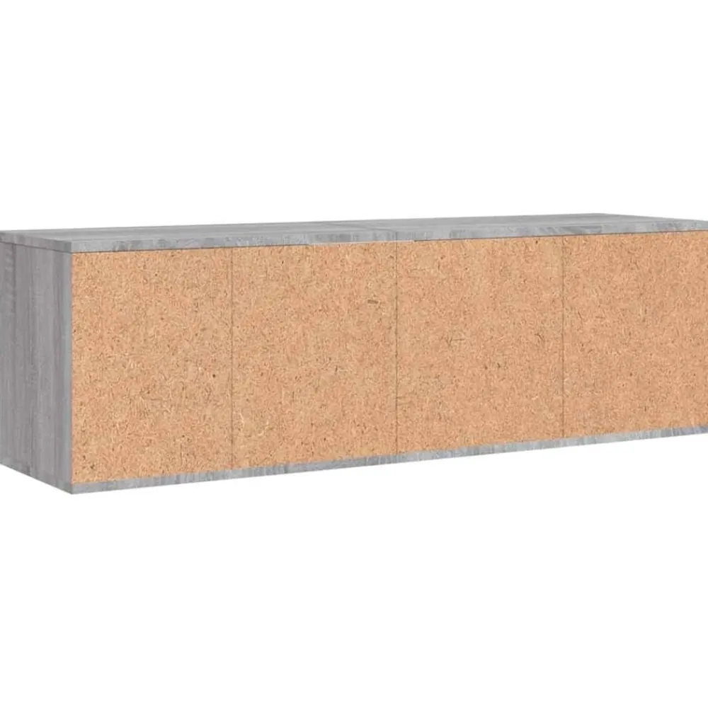 vidaXL Muebles Tv-Mueble de TV de madera de ingeniería 120x34x37 cm