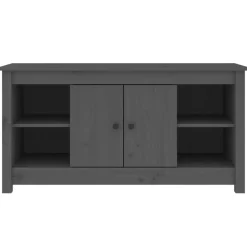 vidaXL Muebles Tv-Mueble de TV de madera maciza de pino 103x36,5x52 cm