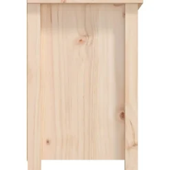 vidaXL Muebles Tv-Mueble de TV de madera maciza de pino 79x35x52 cm