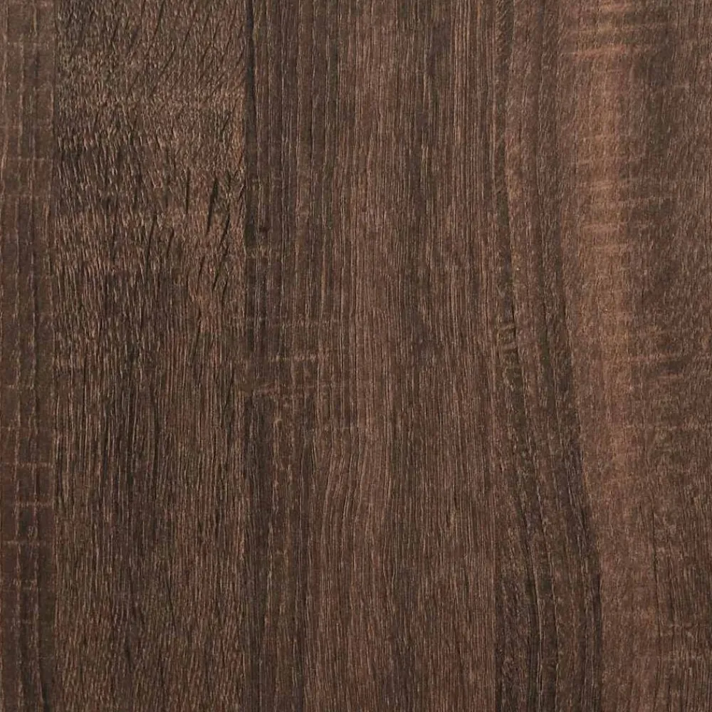 vidaXL Muebles Tv-Mueble de TV de madera de roble marrón 40x35x54 cm