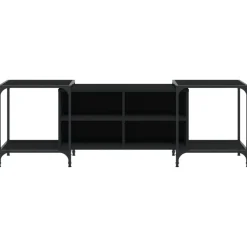 vidaXL Muebles Tv-Mueble de TV de madera de ingeniería 153x37x50 cm