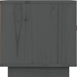 vidaXL Muebles Tv-Mueble de TV de madera maciza de pino 80x34x35 cm