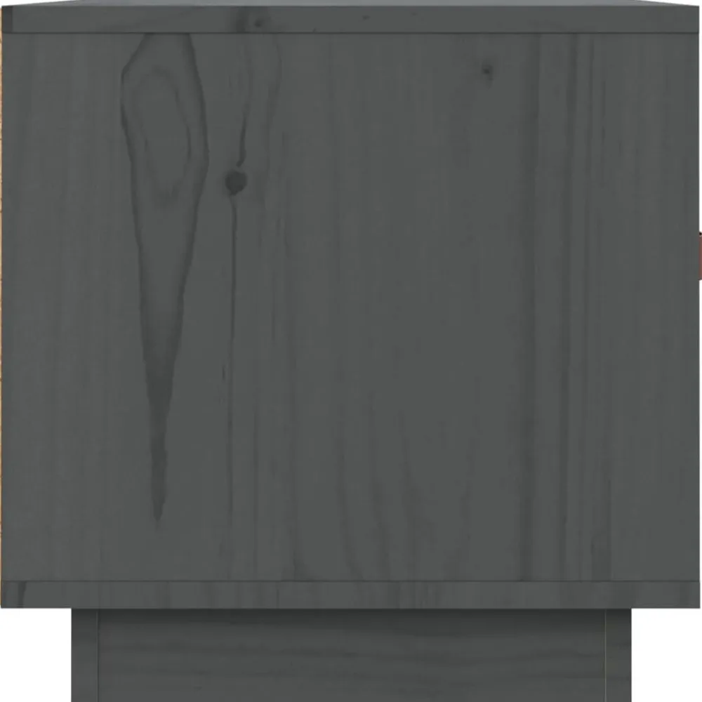 vidaXL Muebles Tv-Mueble de TV de madera maciza de pino 80x34x35 cm