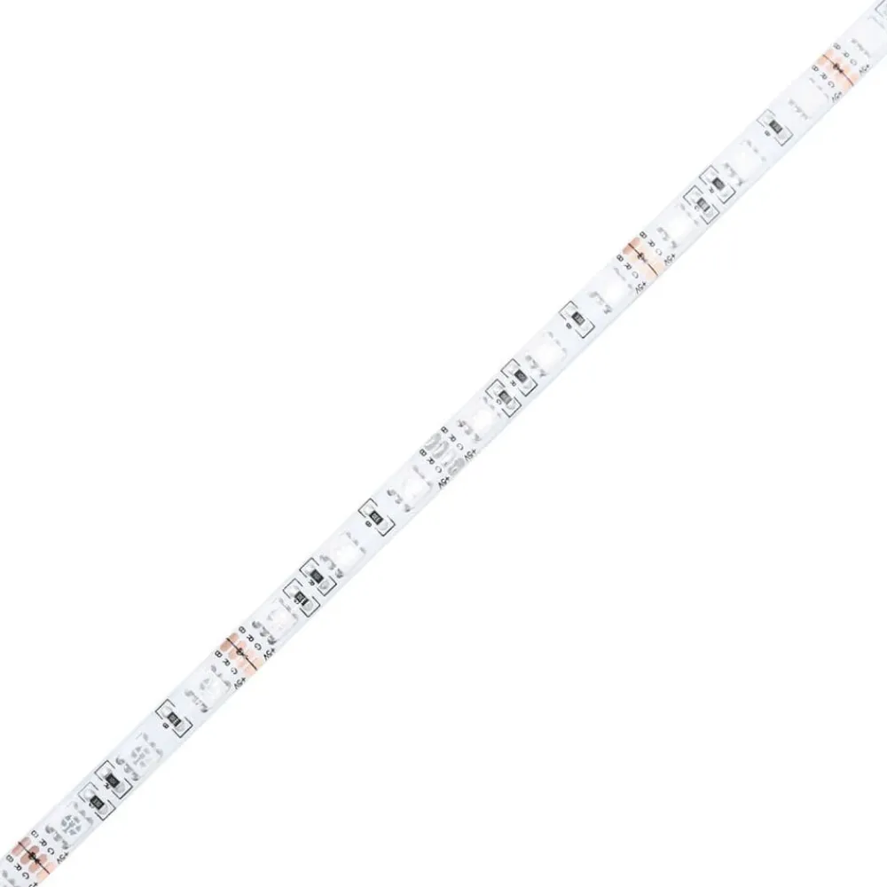 vidaXL Muebles Tv-Mueble de TV de pared con luces LED 135x31x39,5 cm