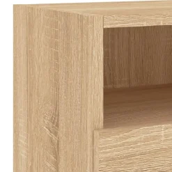 vidaXL Muebles Tv-Mueble de TV de pared madera ingeniería 60x30x30cm