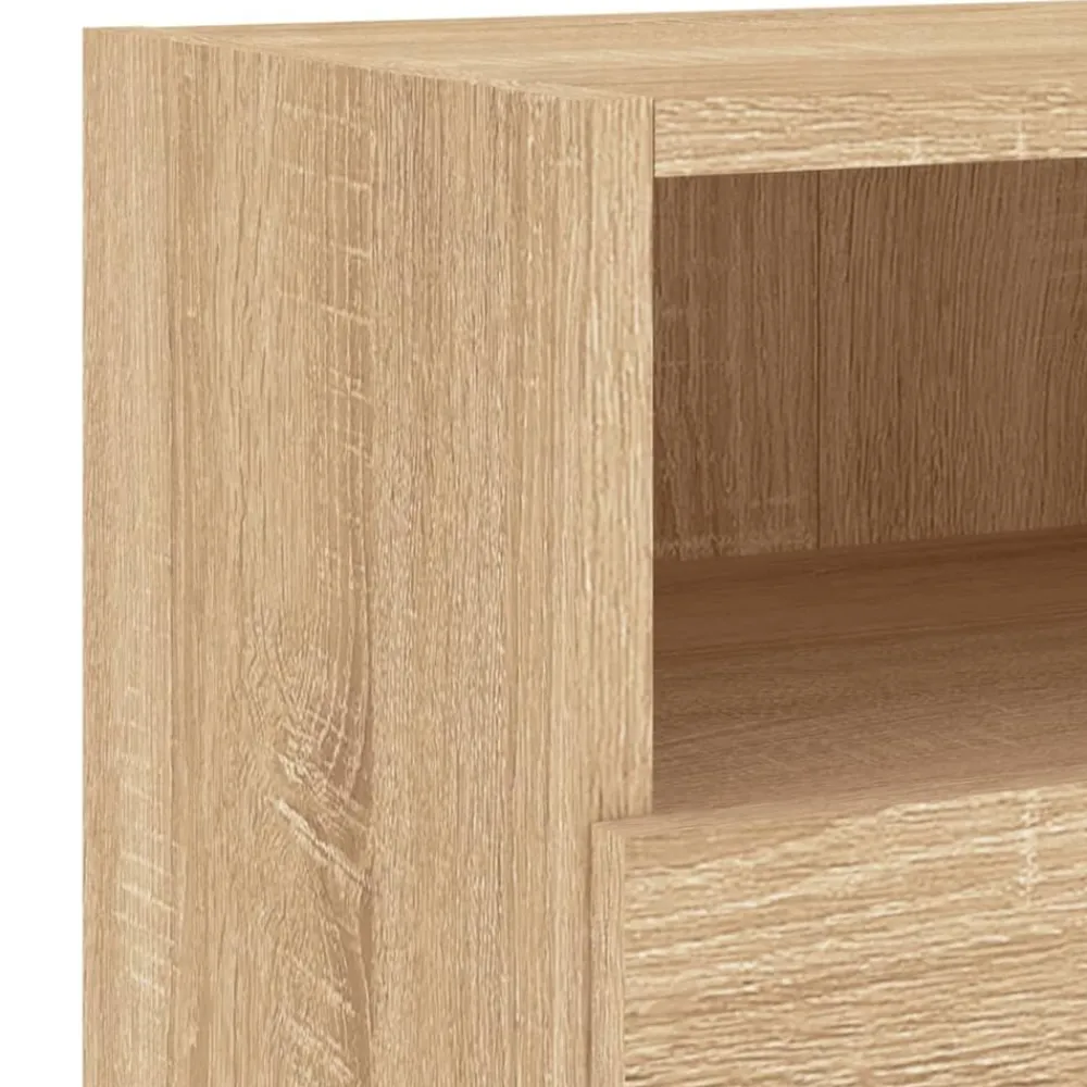 vidaXL Muebles Tv-Mueble de TV de pared madera ingeniería 60x30x30cm