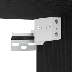 vidaXL Mueble de TV de Pared 3 pcs Madera de ingeniería Roble negro New