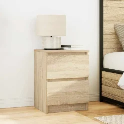 vidaXL Mueble de TV de 40x35x54 cm Madera de ingeniería Roble Sonoma Outlet