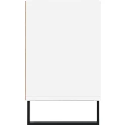 vidaXL Mueble de TV madera de ingeniería 69,5x30x50 cm Blanco