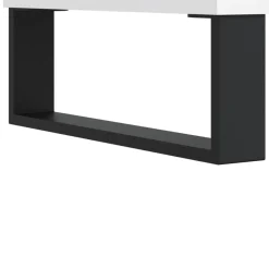 vidaXL Mueble de TV madera de ingeniería 69,5x30x50 cm Blanco