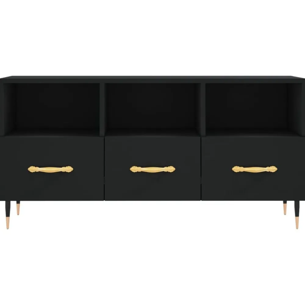 vidaXL Muebles Tv-Mueble de TV madera de ingeniería 102x36x50 cm