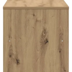 vidaXL Mueble de TV madera de ingeniería roble artesanal 80x40x40 cm Roble artisan New