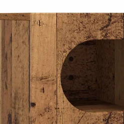 vidaXL Muebles Tv-Mueble de TV Madera vieja 60 x 35 x 40 cm Madera de ingeniería