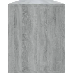 vidaXL Mueble de TV madera de ingeniería 130x35x50 cm Gris sonoma Outlet