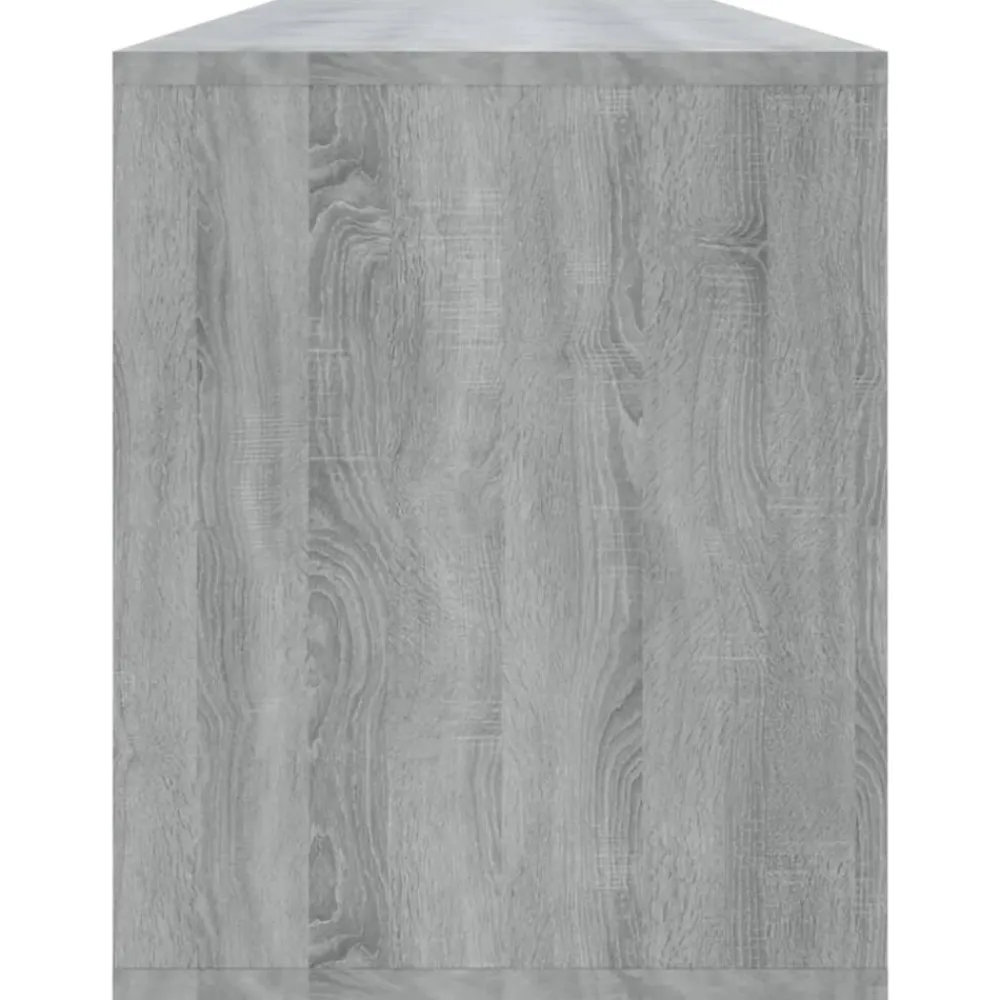 vidaXL Mueble de TV madera de ingeniería 130x35x50 cm Gris sonoma Outlet