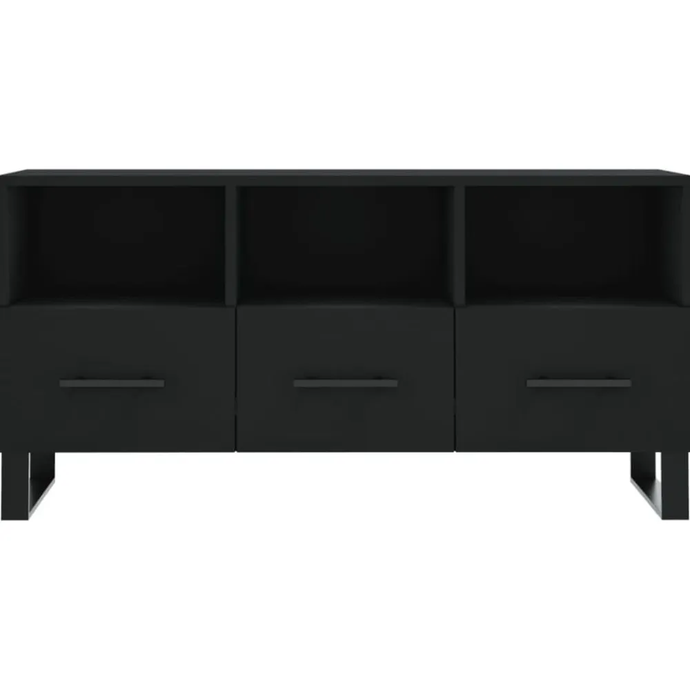 vidaXL Muebles Tv-Mueble de TV madera de ingeniería 102x36x50 cm